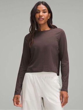 Classic-Fit Cotton-Blend Long-Sleeve